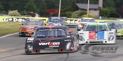 Verizon Wireless Porsche Riley Finishes Third at The Glen